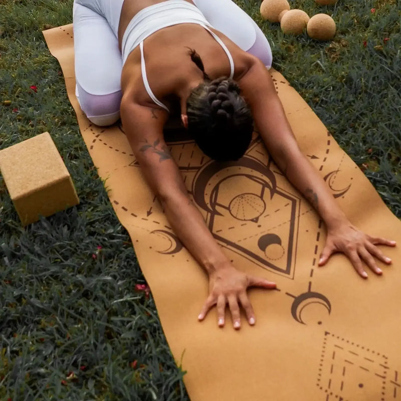 Designer Yoga Mat - The Cork Shop 