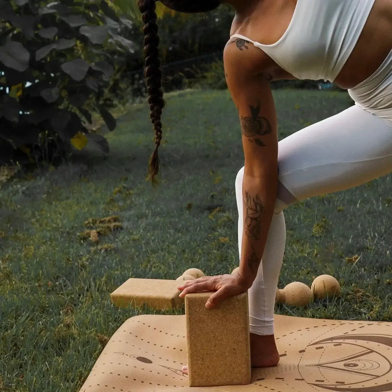 Cork Yoga Block - The Cork Shop 