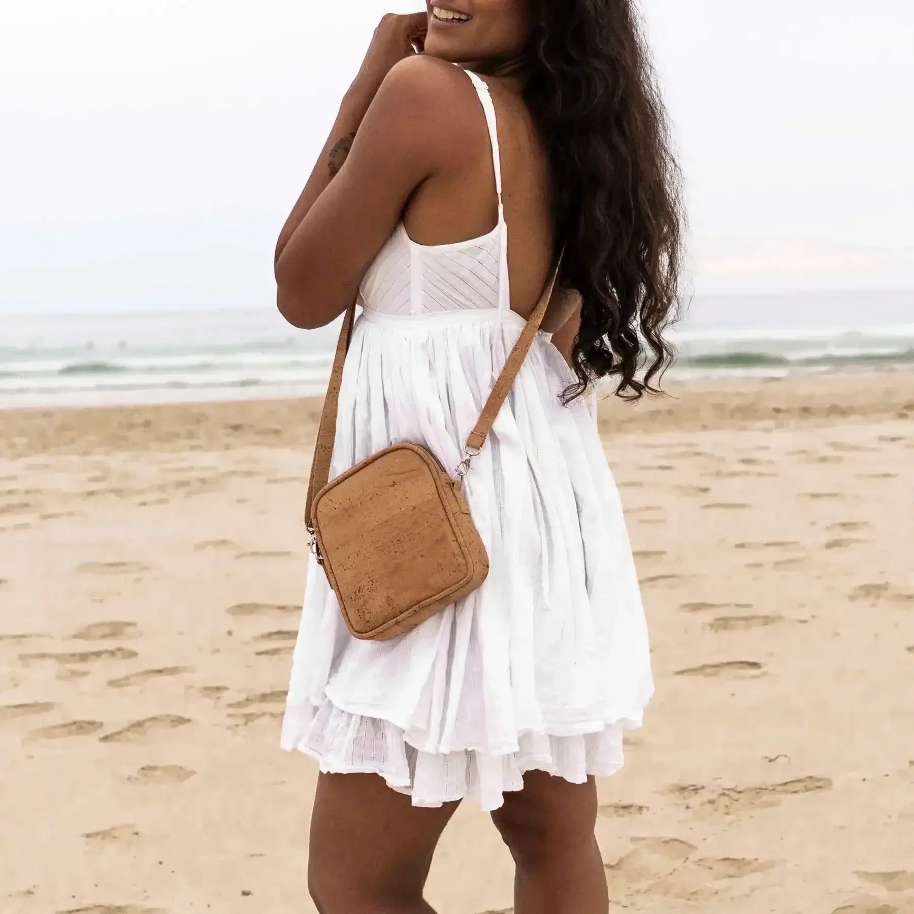 Zena Cork Crossbody Bag - The Cork Shop 