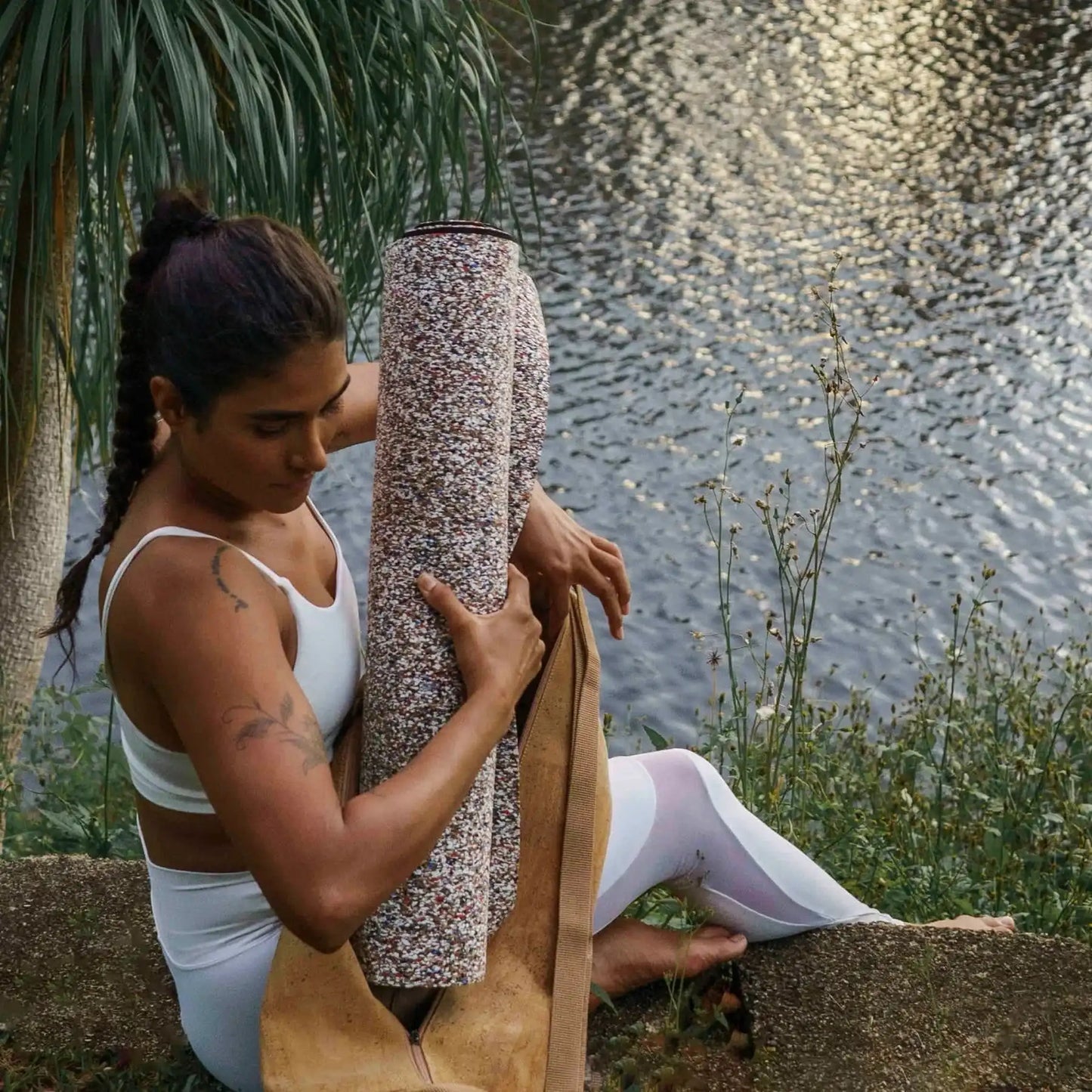 Recycled Cork Yoga Mat