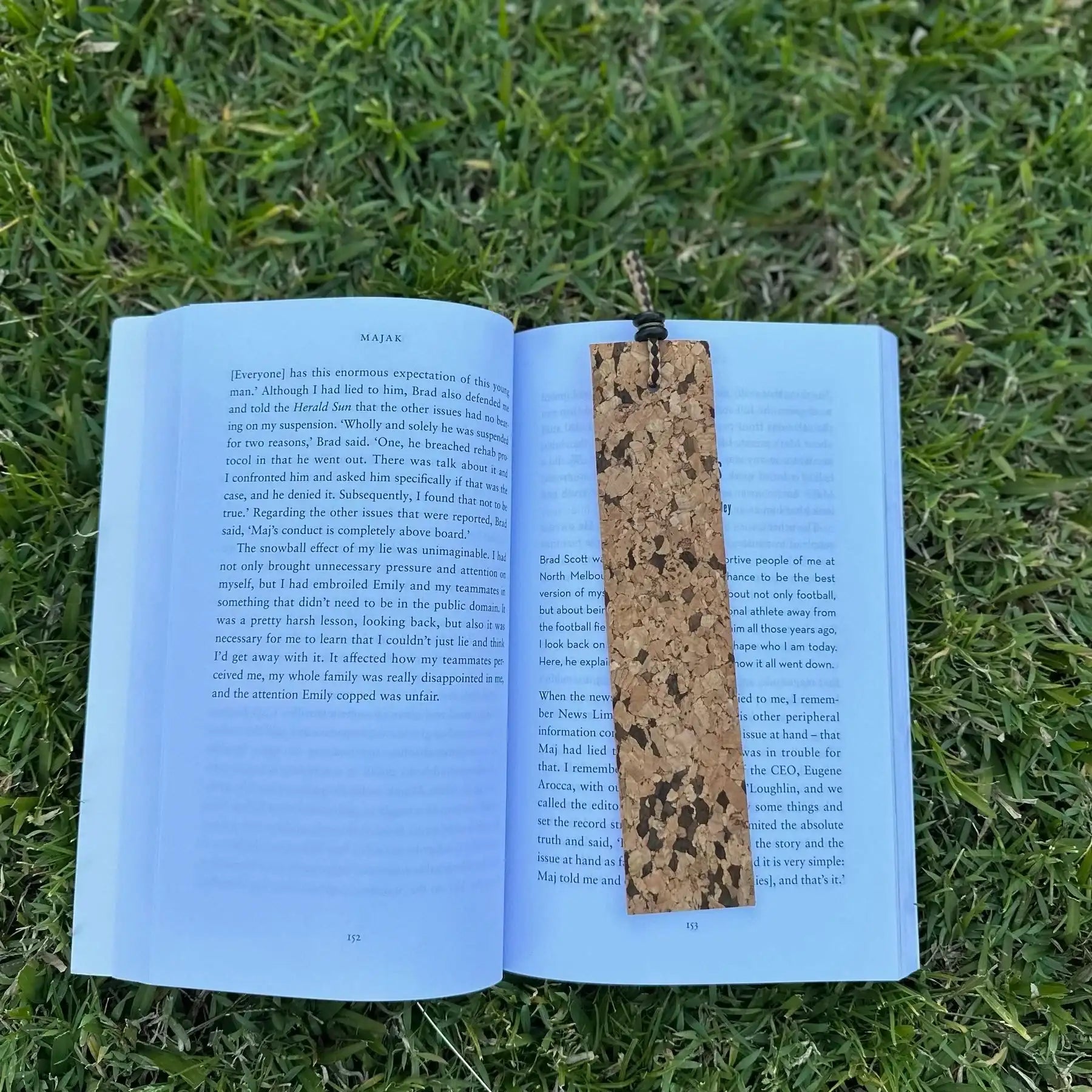 Cork Bookmarks