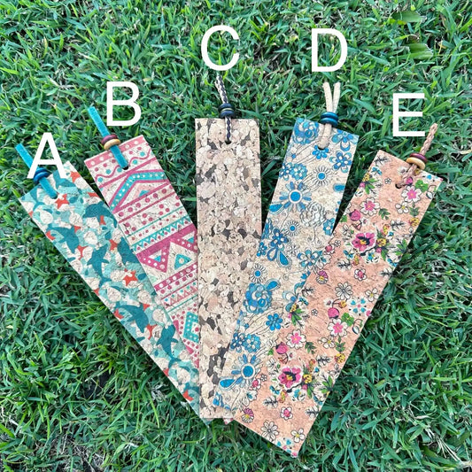 Cork Bookmarks