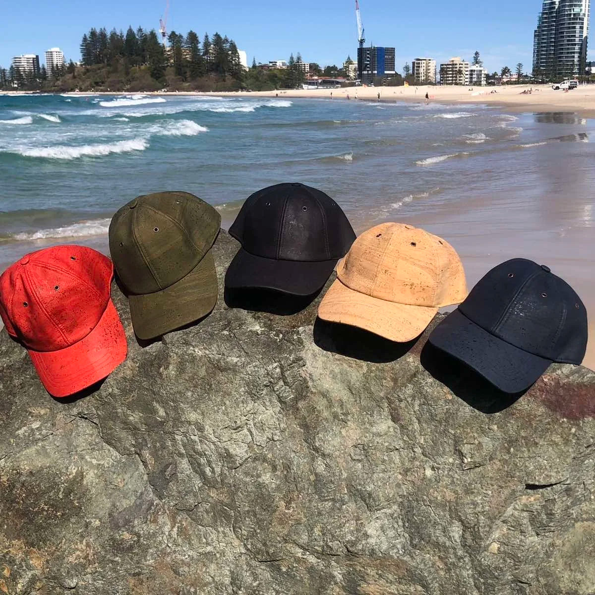 Coloured Cork Cap Unisex