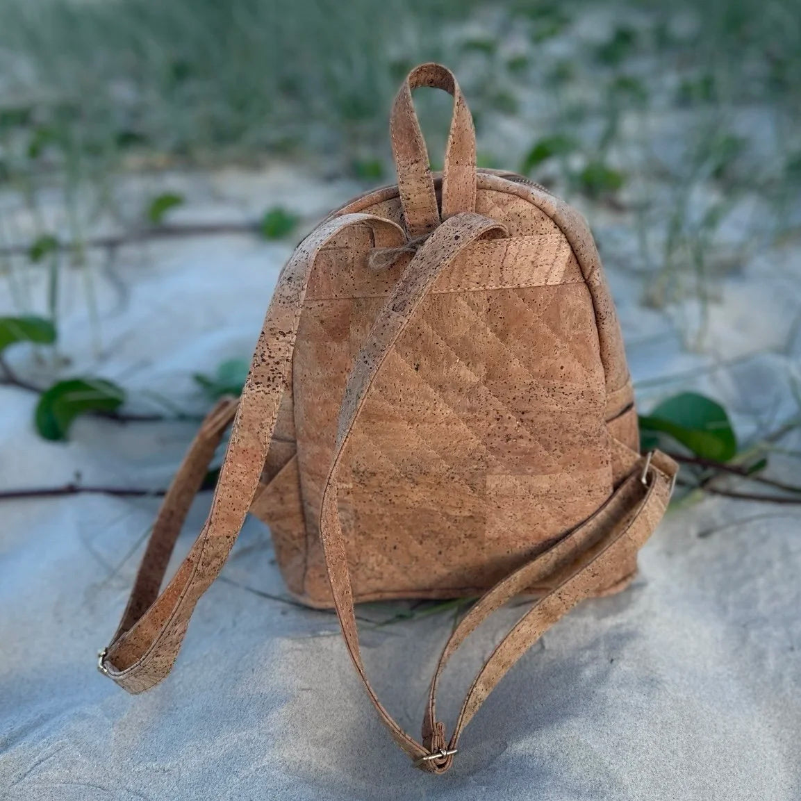 All Natural Cork Backpack - Mia