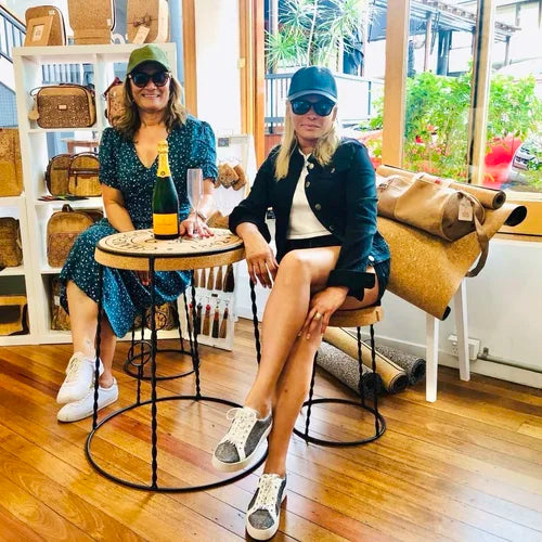 SINTRA- Cork and wrought iron TABLE