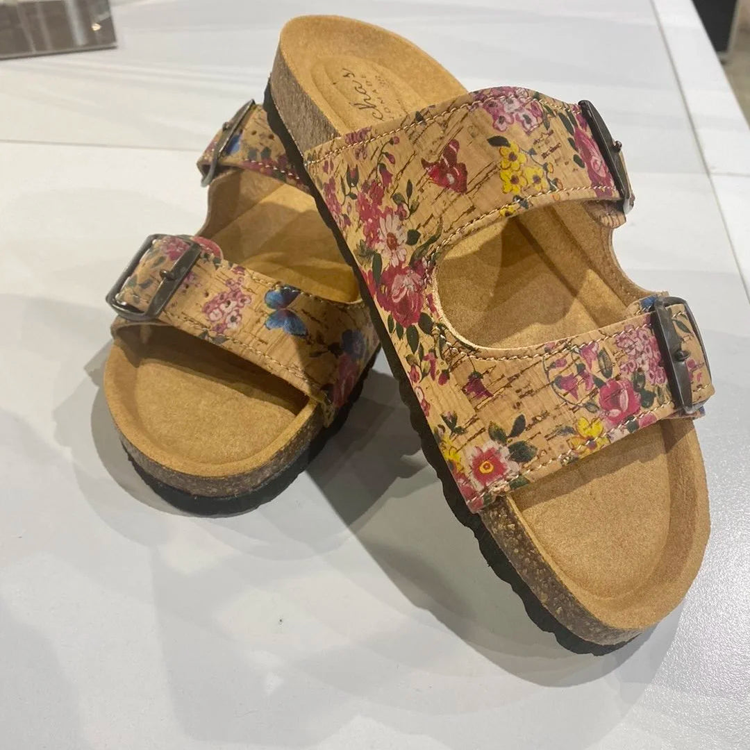 Floral Cork Sandals ~ Best Sellers