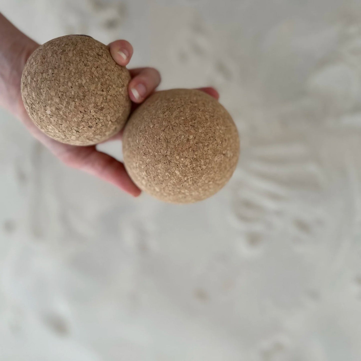 Cork Yoga Balls