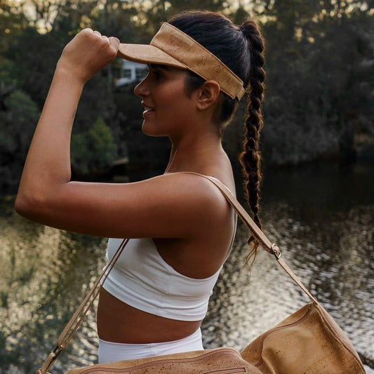 Natural Cork Sun Visor