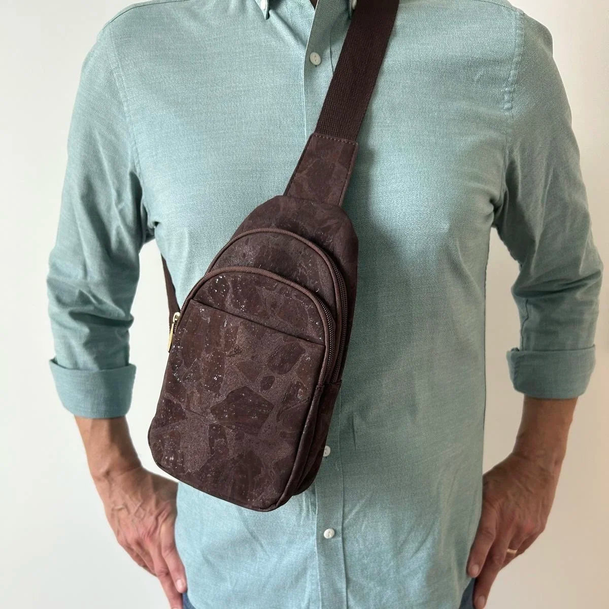 Best Seller~Cork Sling Bag - Miley