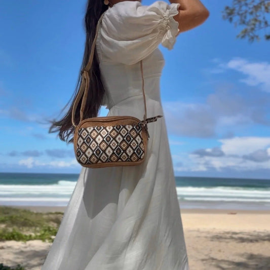 Franci Cork Handbag - Dual Compartment Crossbody & Shoulder Bag