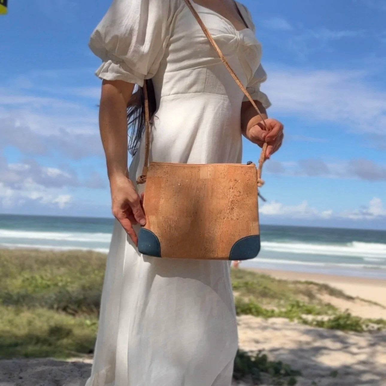 New~Amelie Reversible Cork Bag