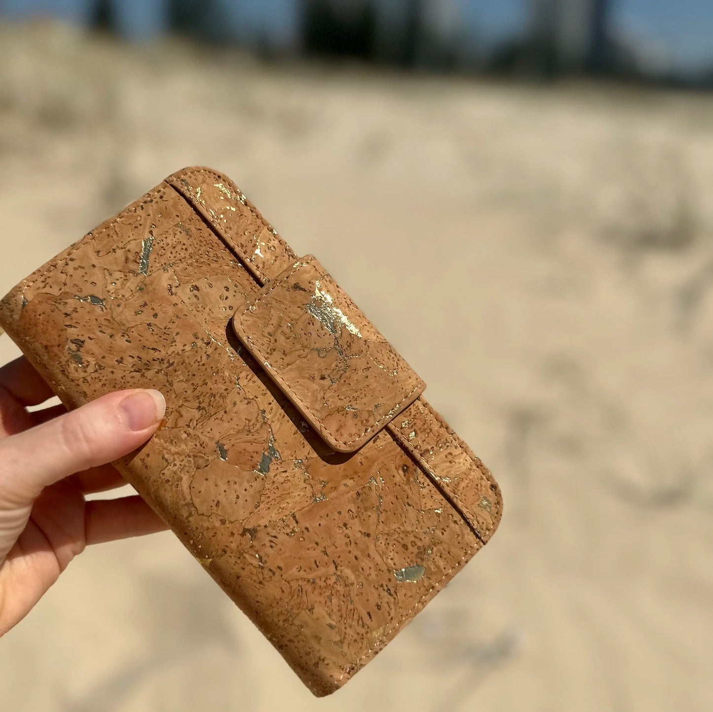 Gold Paris Wallet
