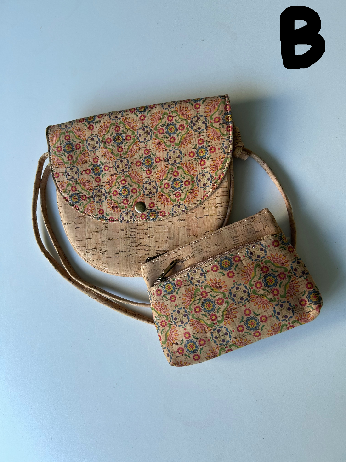 Christmas Gift Box Set - Cork Crossbody Bag & Purse