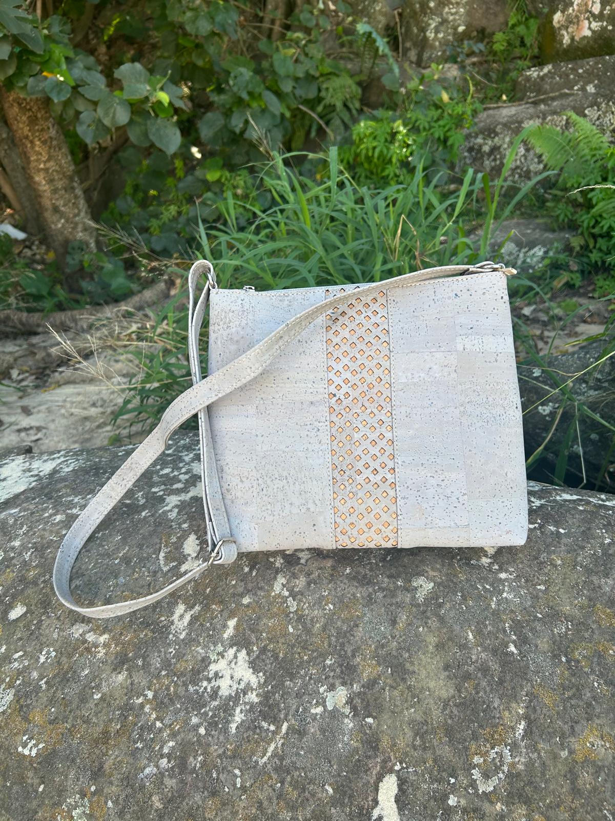 Minna Cork Handbag - Elegant Everyday Shoulder Bag
