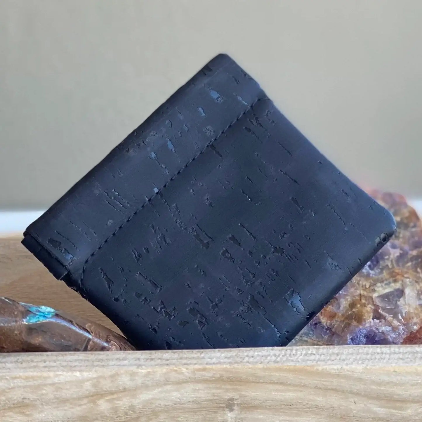 Cork Gift Box - Black Bag, Keyring & Coin Pouch