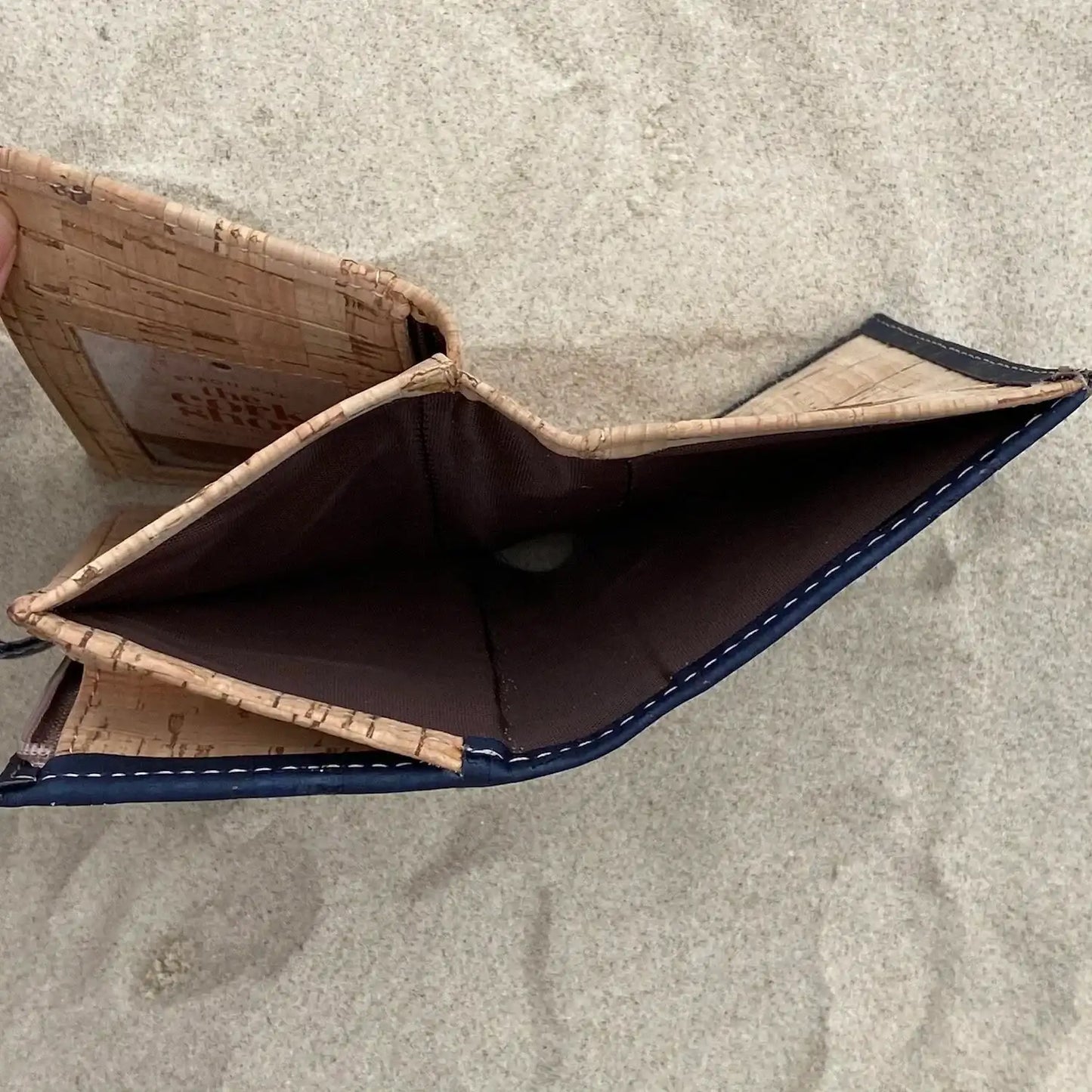 Natural Cork Wallet with Two ID Windows- Charli