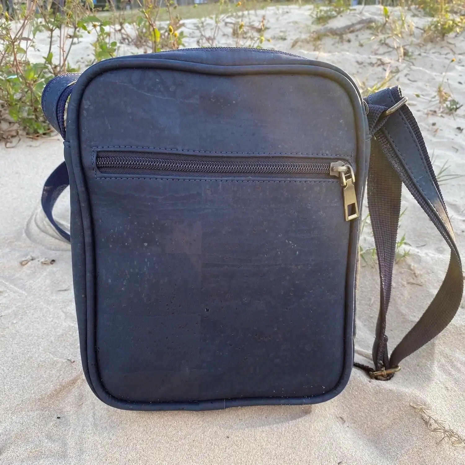 Cork Satchel Bag - Coco with Flap