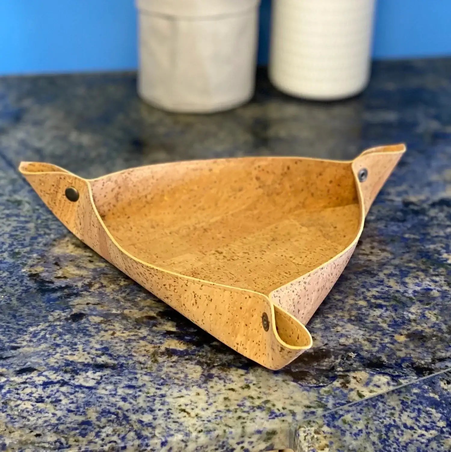 Folding Cork Triangle Organiser