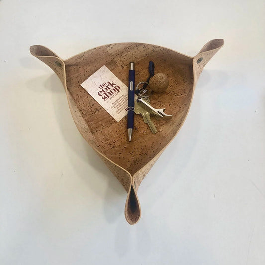 Folding Cork Triangle Organiser