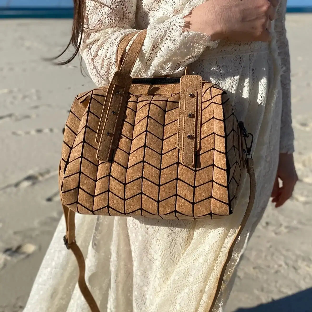 Geo Handbag Cork