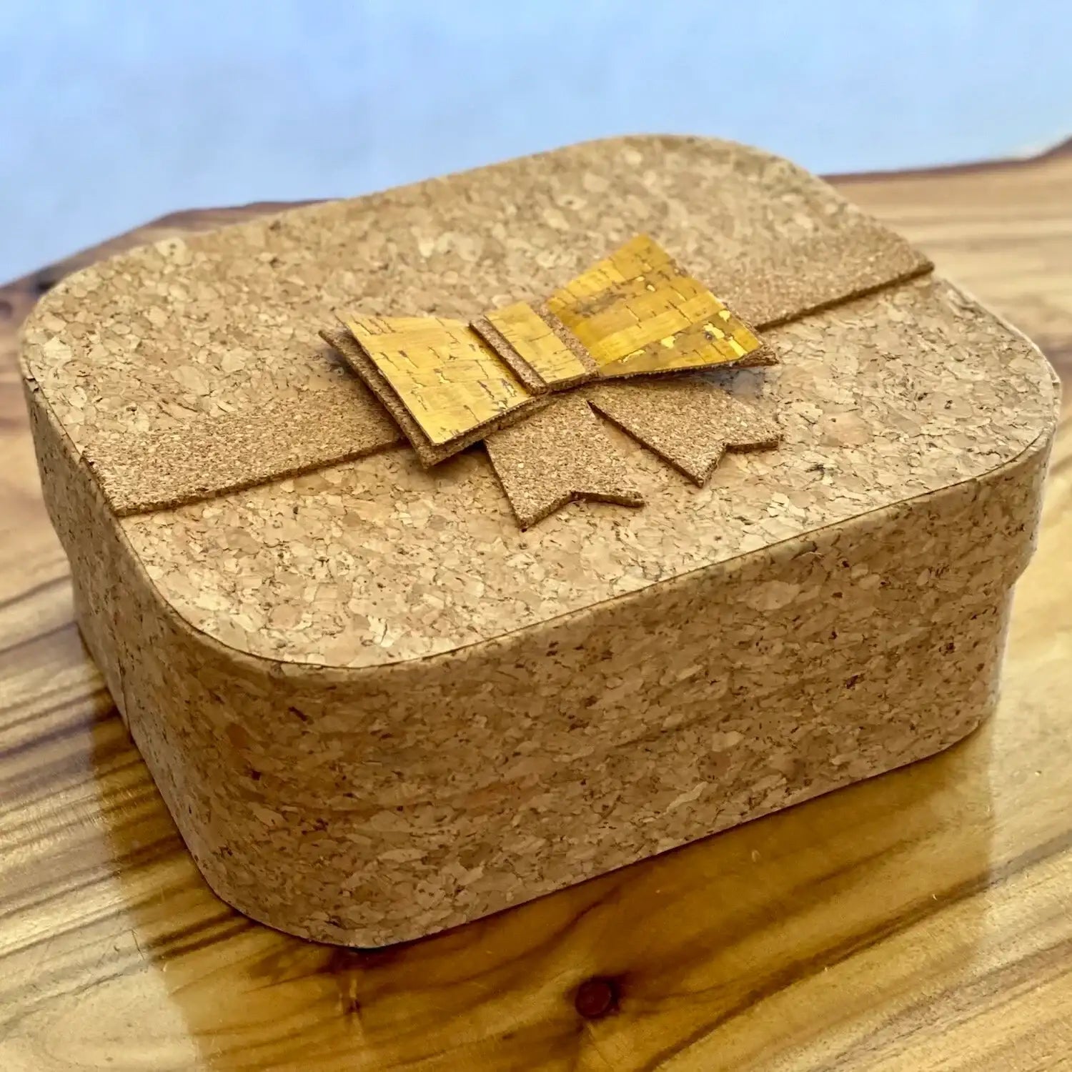 Cork Gift Box - Black Bag, Keyring & Coin Pouch