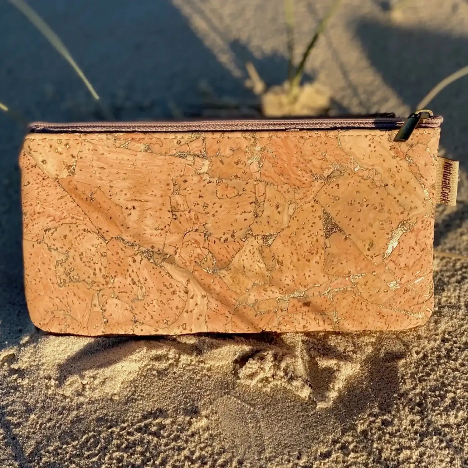 Cork Wallet with Gold or Silver - Jesse