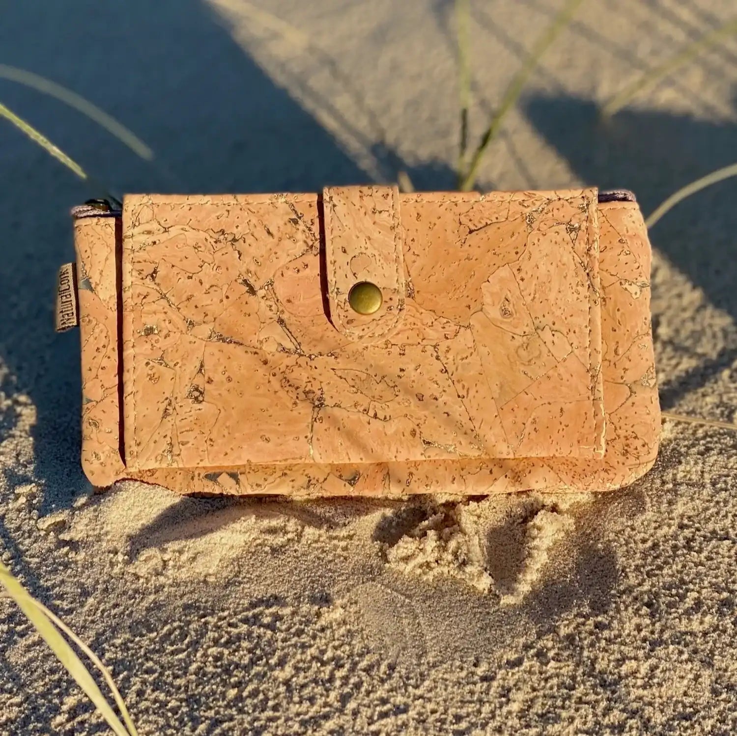 Cork Wallet with Gold or Silver - Jesse