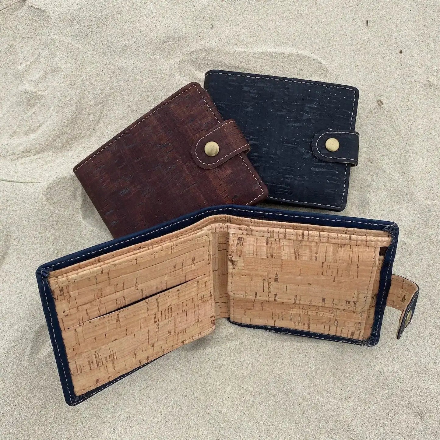 Mens Natural Cork Wallet - John