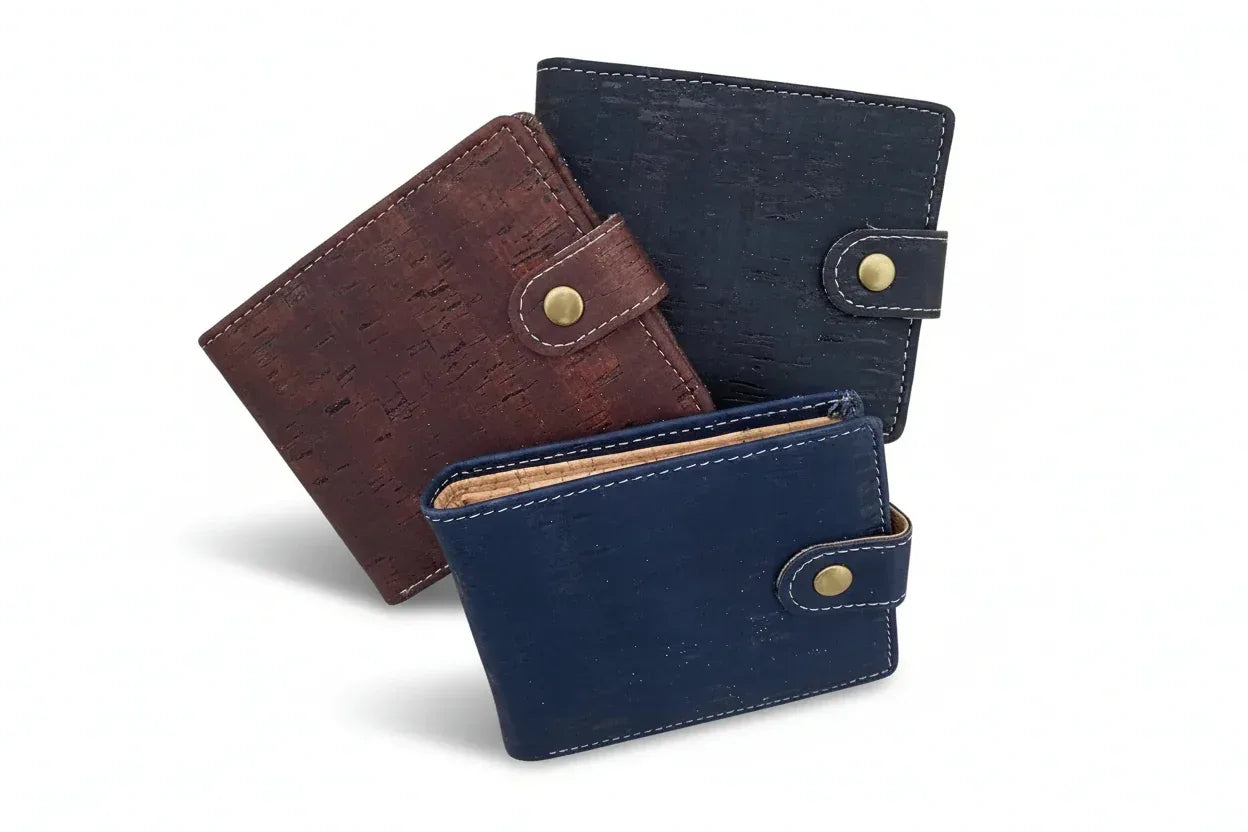Men's Natural Cork Wallet - John - The Cork Shop 