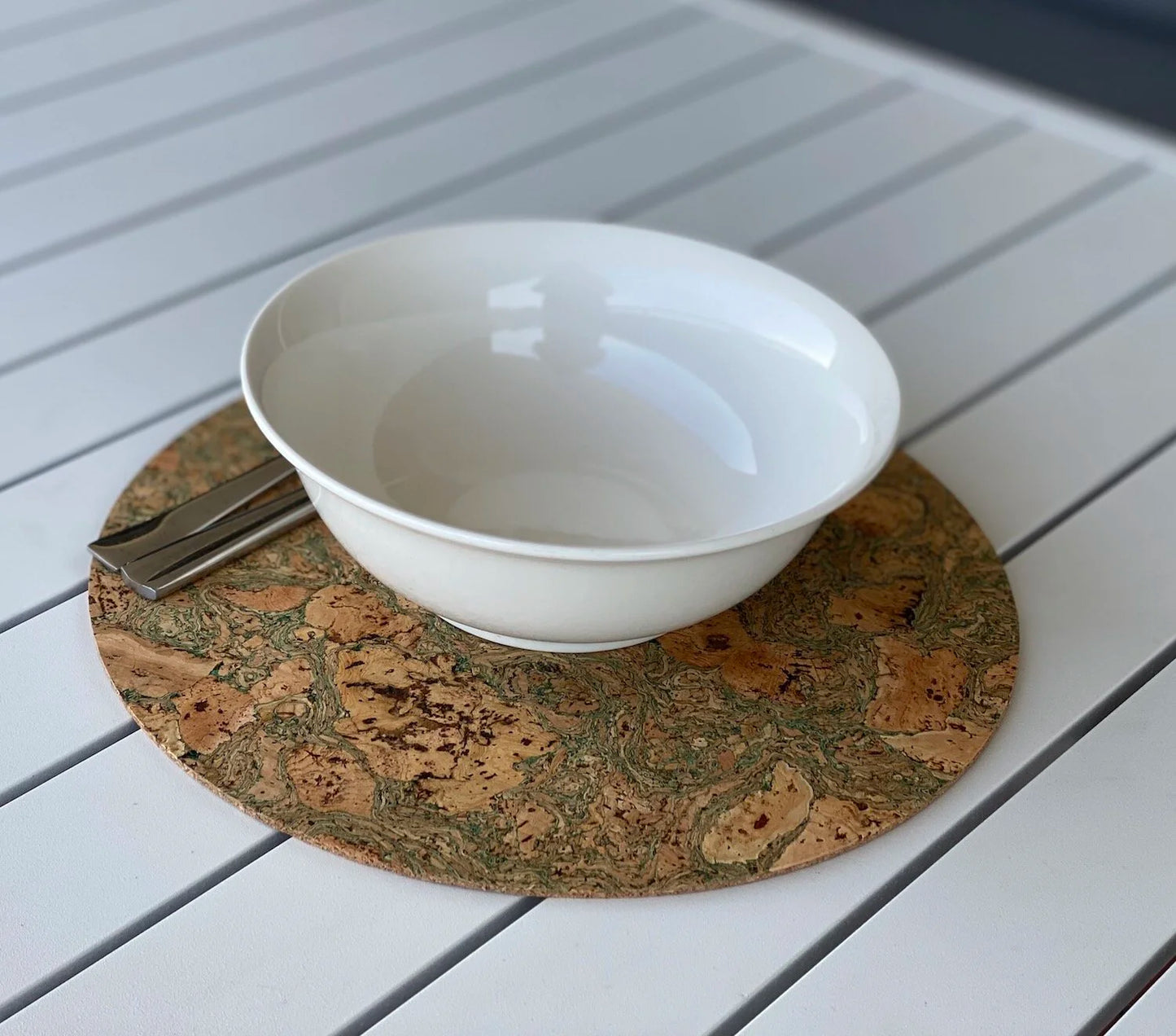 Natural Cork Placemat- Round