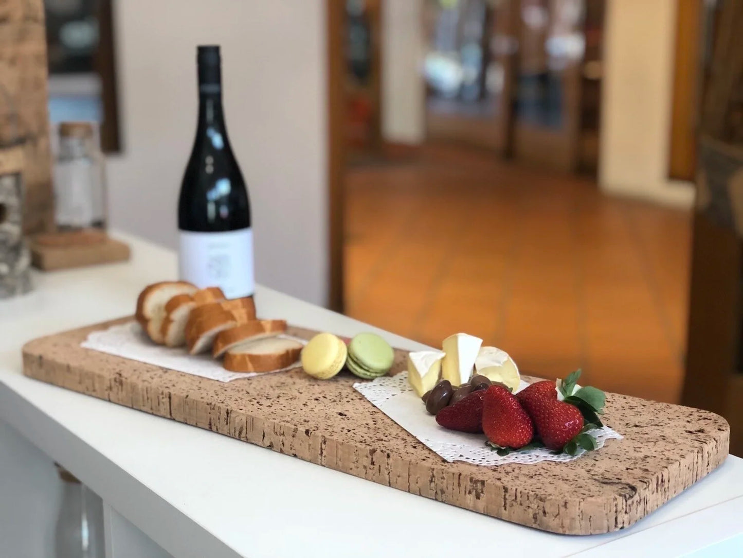 NEW~Unique Cork Platters