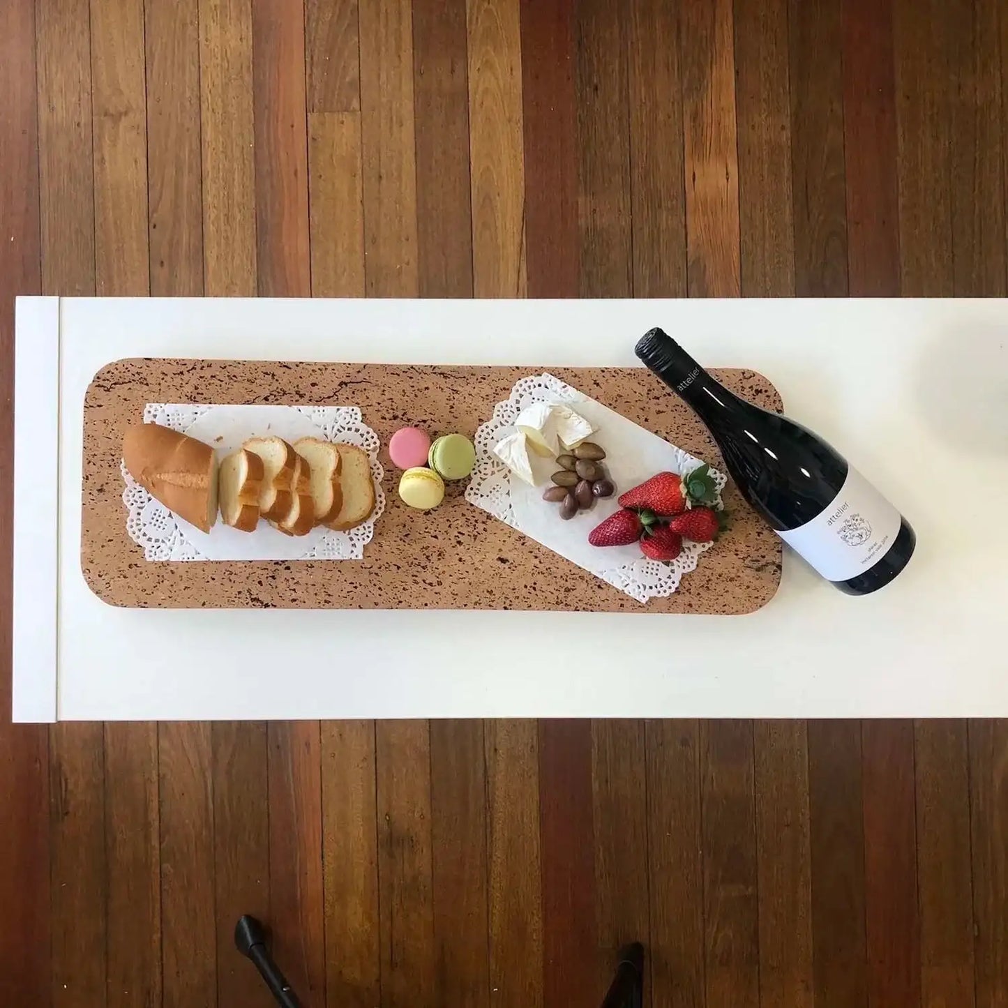 NEW~Unique Cork Platters
