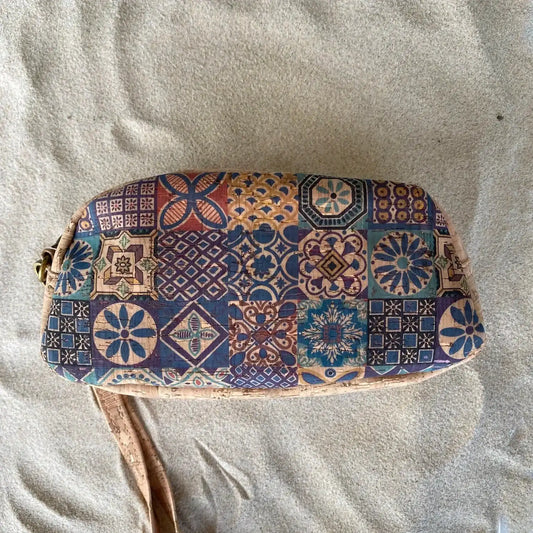 Natural Cork Case/Cosmetic bag- Tahlia