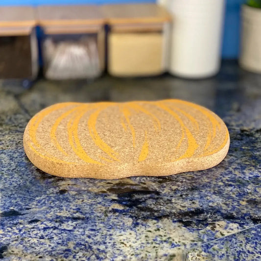 Natural Cork Pumpkin Trivet